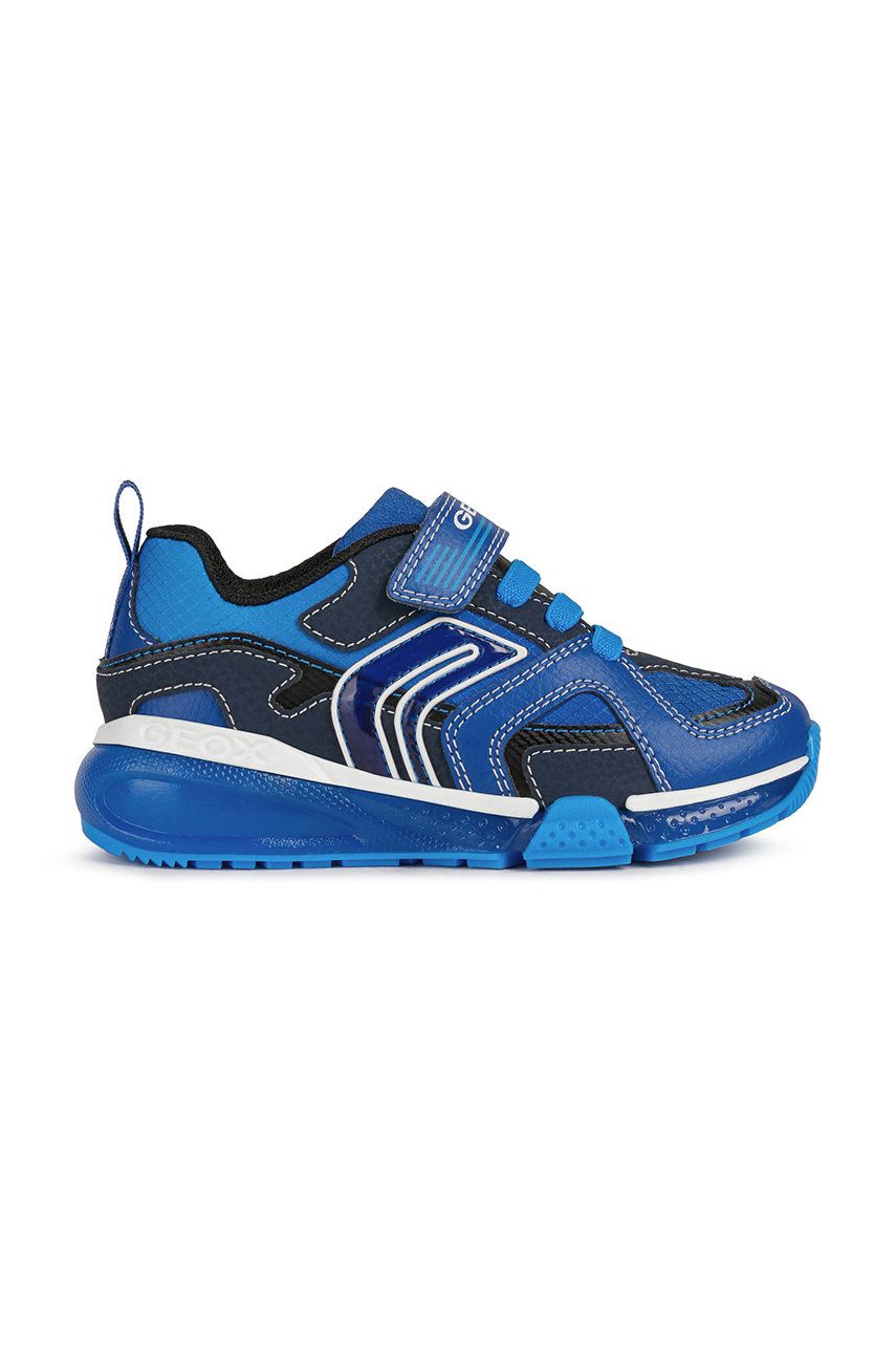 Dětské sneakers boty Geox - modrá -  Svršek: Umělá hmota