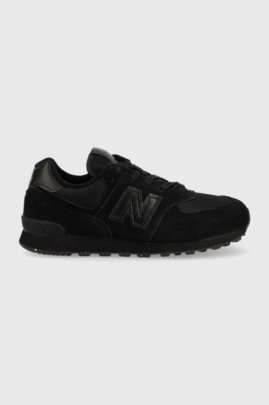 New Balance sneakers pentru copii Gc574eve culoarea negru