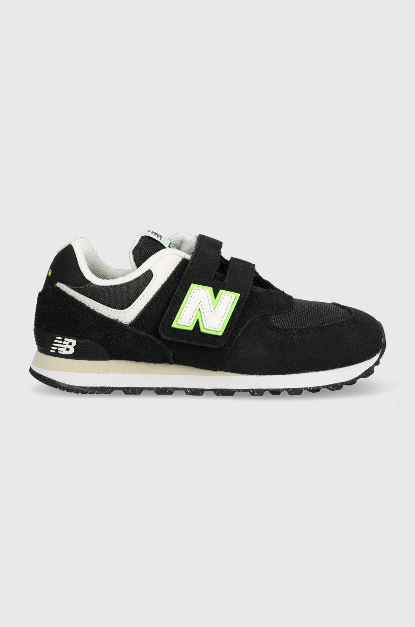 New Balance sneakersy dziecięce PV574CL1 kolor czarny