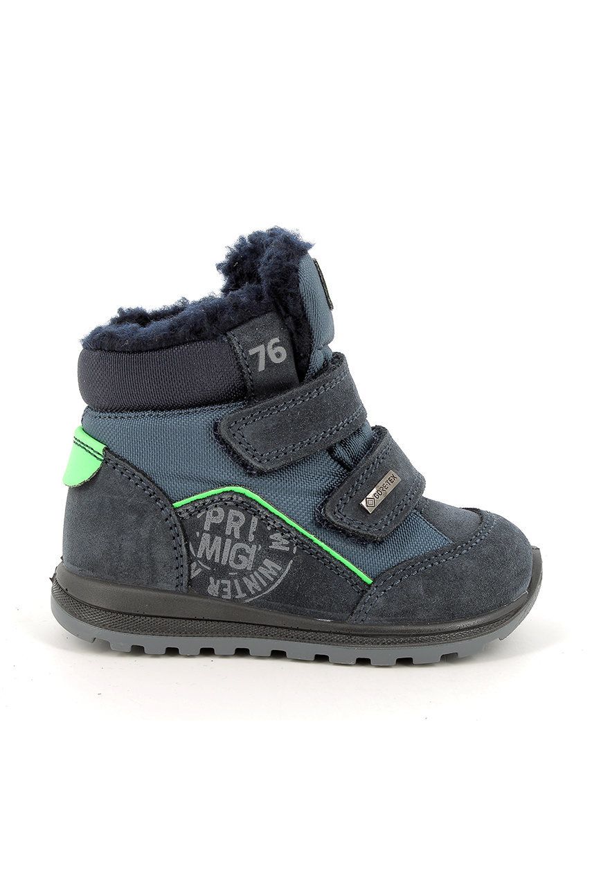 Dětské boty Primigi šedá barva - šedá -  Svršek: Textilní materiál