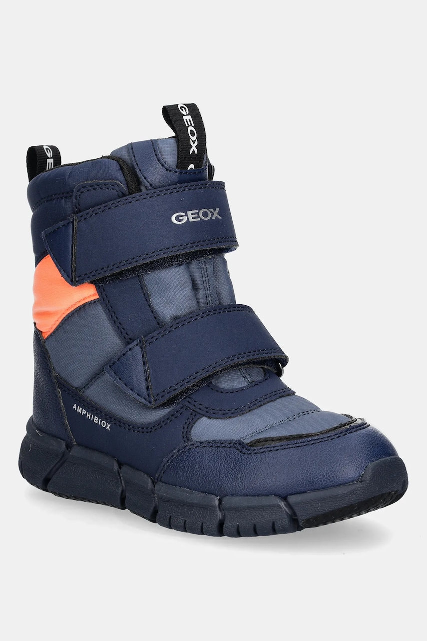 Geox cizme de iarna pentru copii culoarea albastru marin Geox cizme de iarna pentru copii culoarea albastru marin