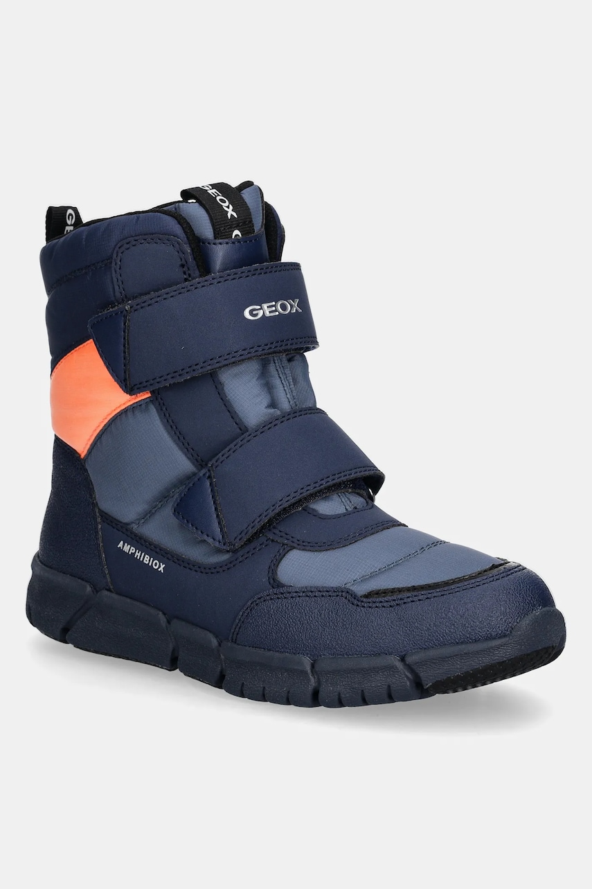 Geox cizme de iarna copii culoarea albastru marin Geox cizme de iarna copii culoarea albastru marin
