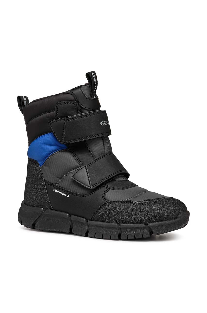 Geox cizme de iarna copii culoarea albastru marin Geox cizme de iarna copii culoarea albastru marin