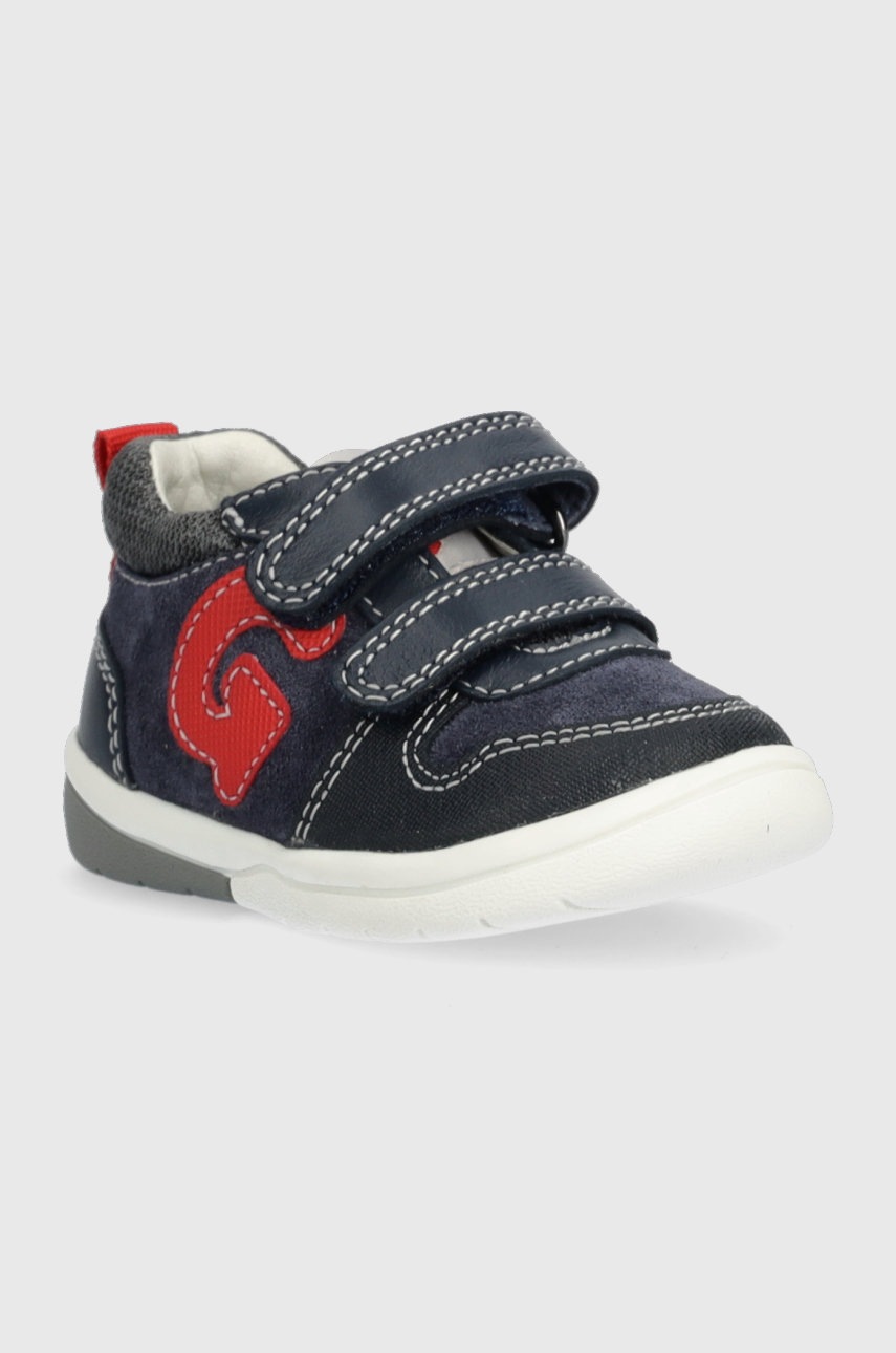 Детские кожаные полуботинки Garvalin цвет синий в Ивано-Франковске Детские кожаные полуботинки Garvalin цвет синий в Ивано-Франковске