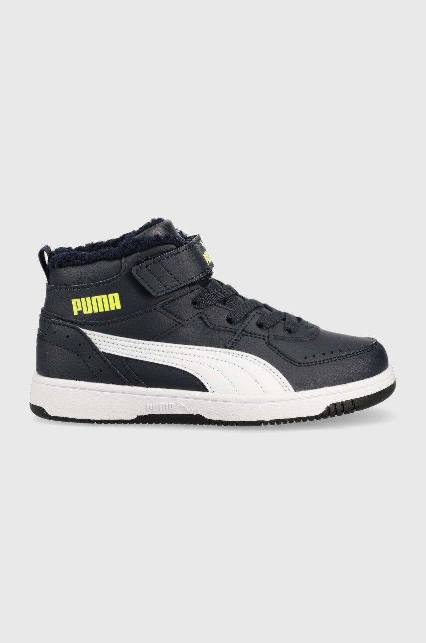Puma sneakers pentru copii culoarea albastru marin image0