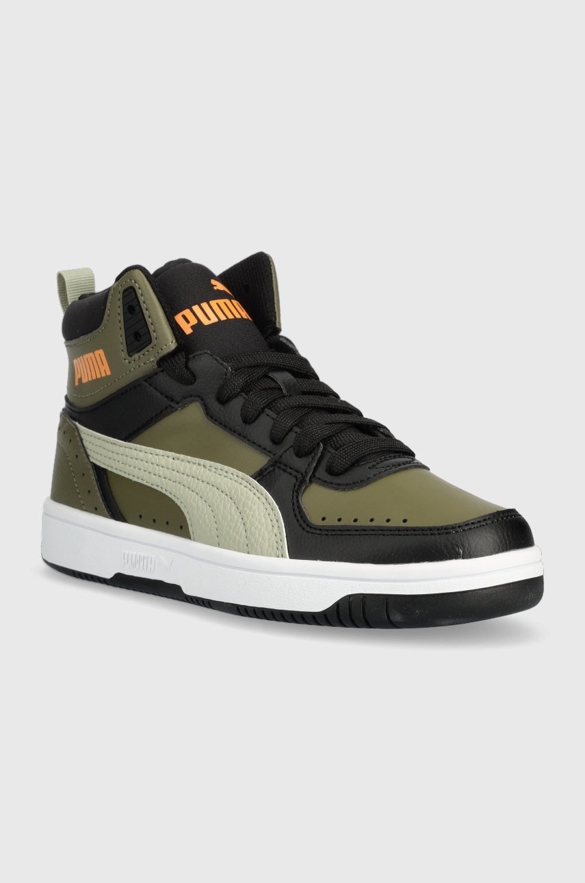 

Дитячі кросівки Puma колір зелений