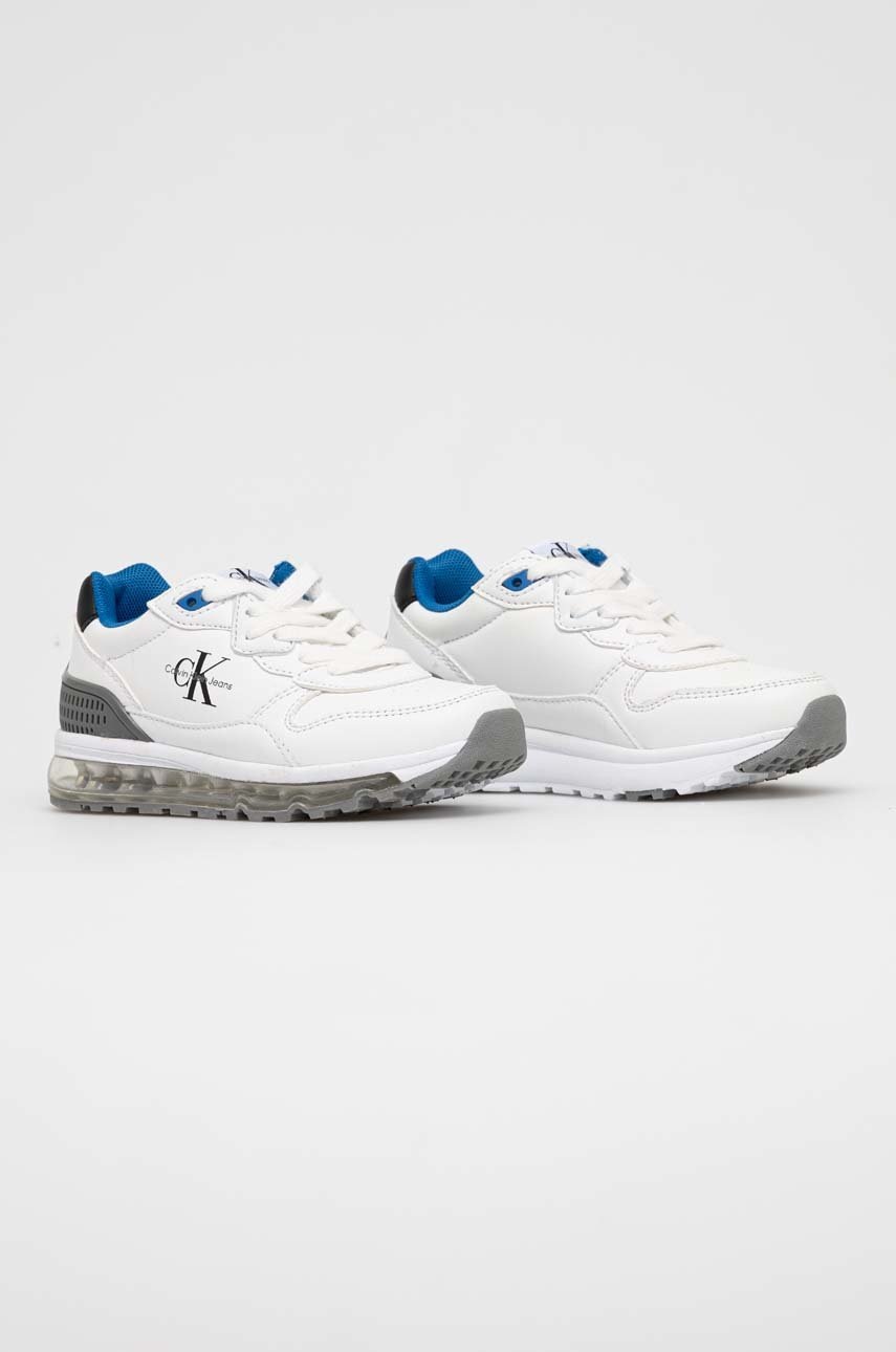 Детские кроссовки Calvin Klein Jeans цвет белый