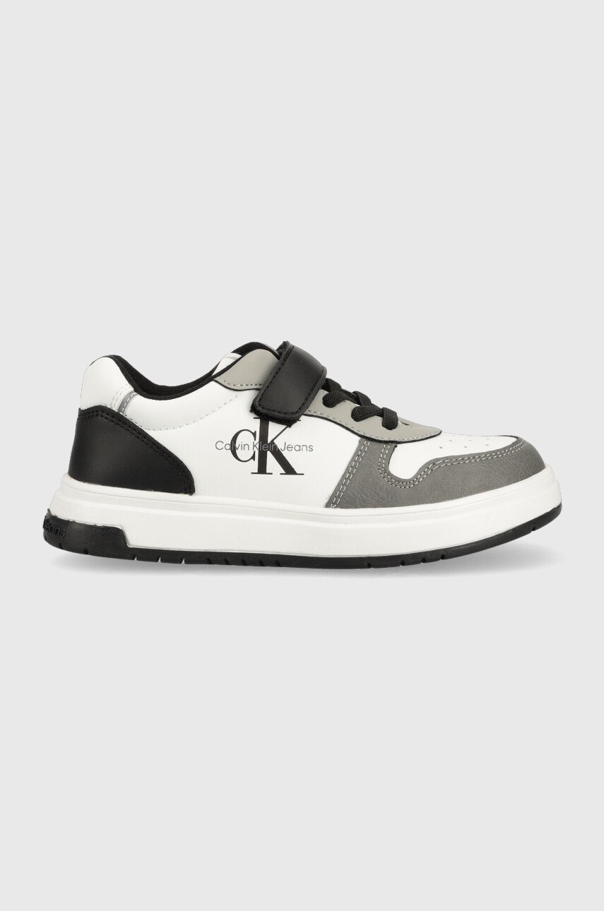 

Детски маратонки Calvin Klein Jeans в сиво, Сив