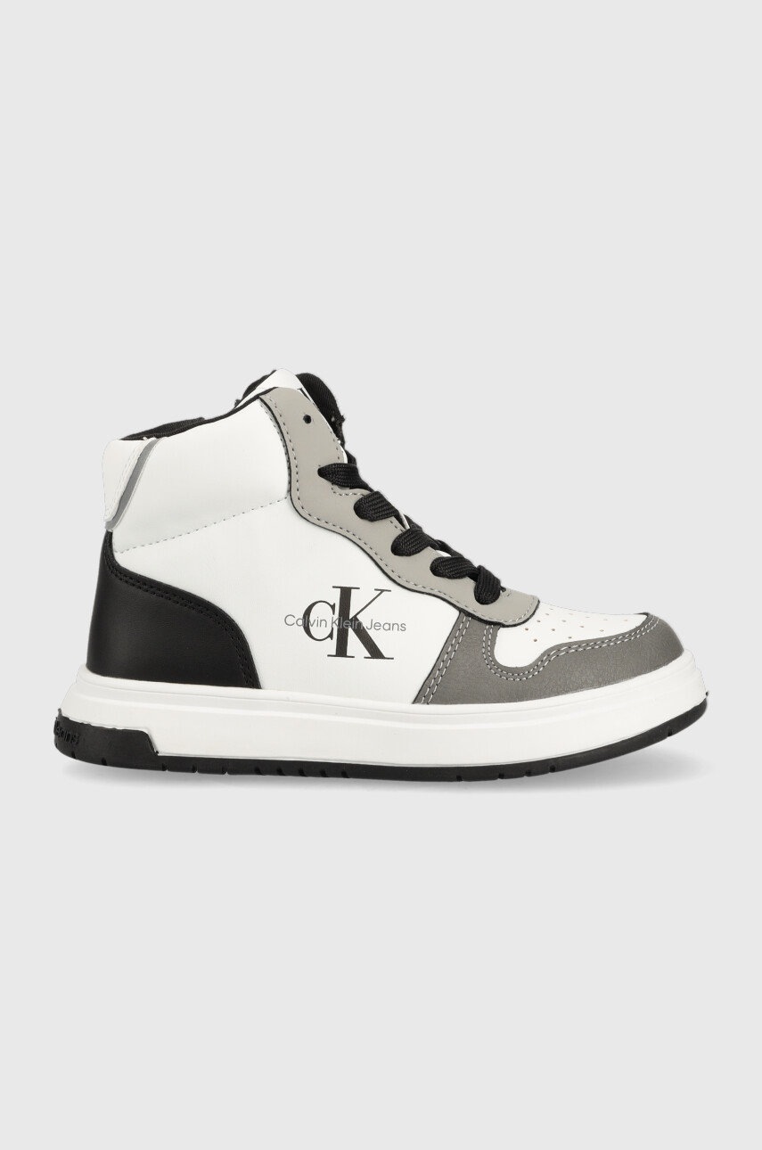 

Детски маратонки Calvin Klein Jeans в сиво, Сив