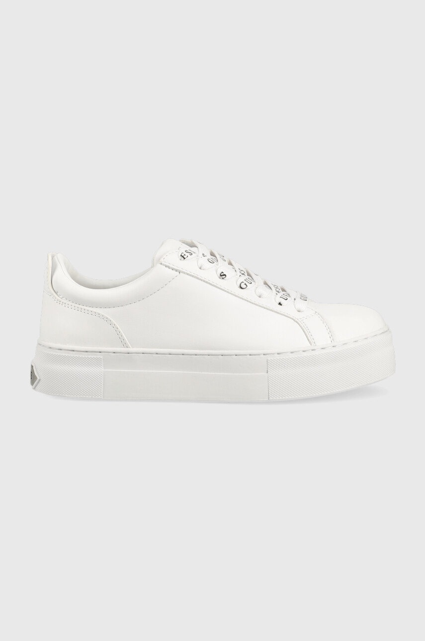 

Маратонки Guess Giaa в бяло, Бял