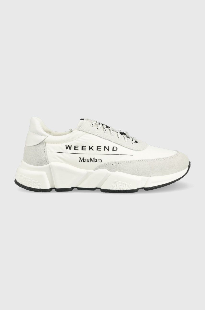 Weekend Max Mara sneakersy kolor biały