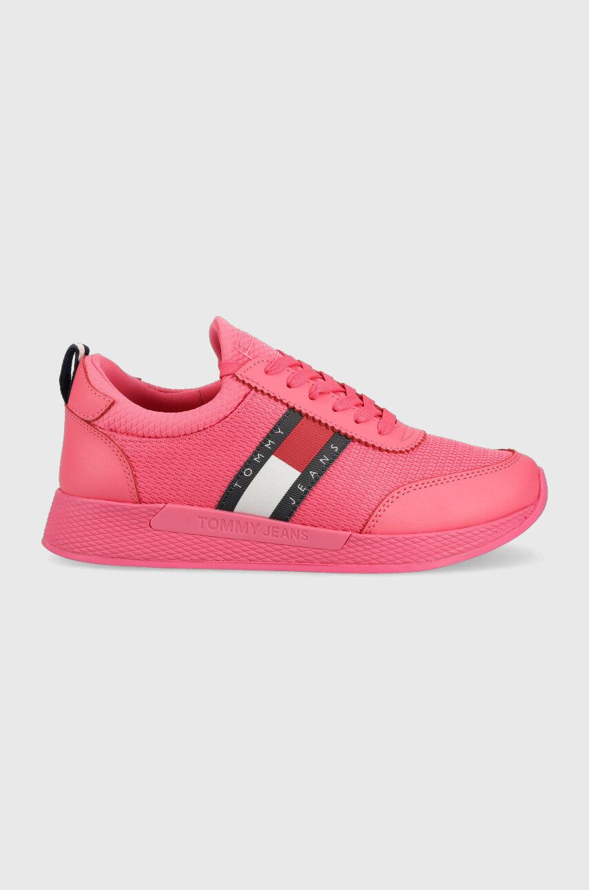 Tommy Jeans sneakers Flexi Runner culoarea roz answear.ro imagine noua 2022