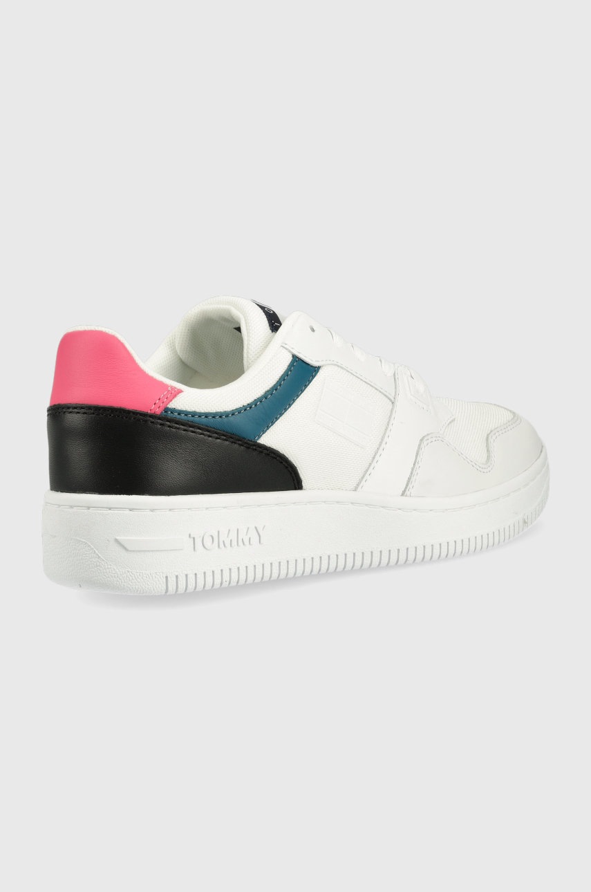

Кроссовки Tommy Jeans Mix Basket цвет белый