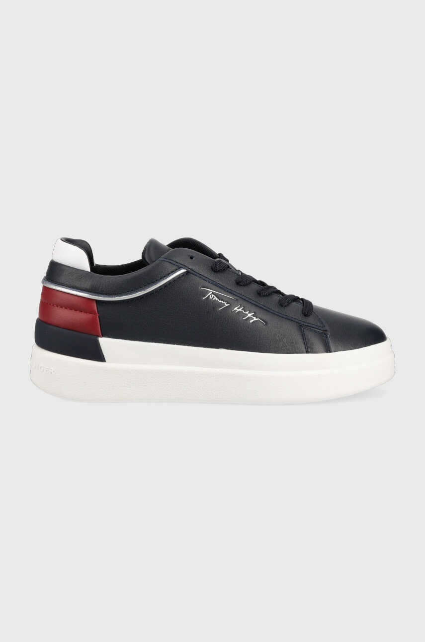

Маратонки Tommy Hilfiger Th Feminine Leather в тъмносиньо, Тъмносин