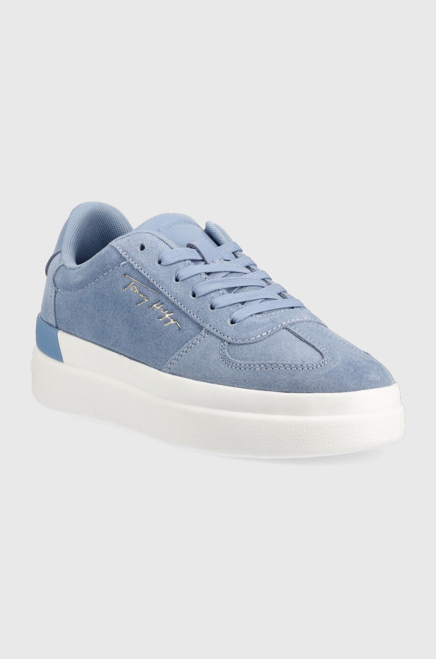 

Замшеві кросівки Tommy Hilfiger Th Signature Suede