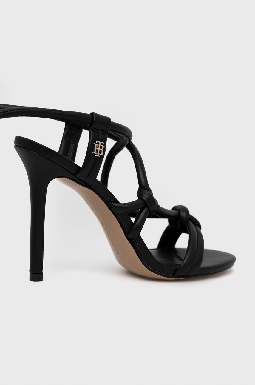 

Сандалі Tommy Hilfiger High Heel Strappy колір чорний