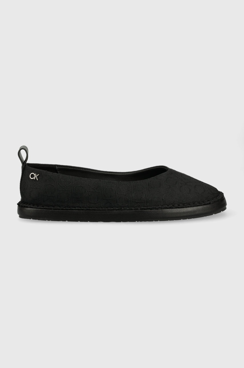 

Еспадрили Calvin Klein Espadrille в черно, Черен