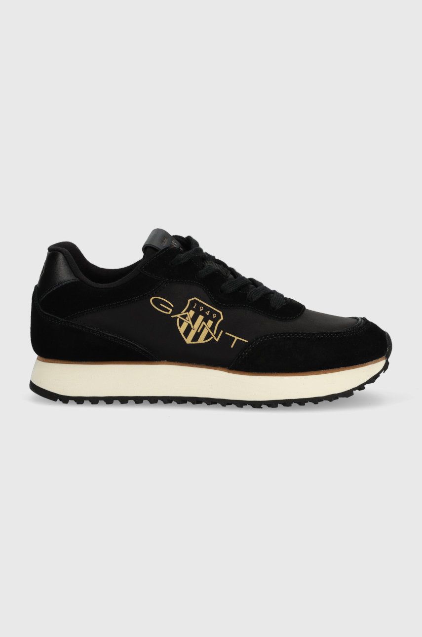Gant sneakers Bevinda , culoarea negru answear.ro