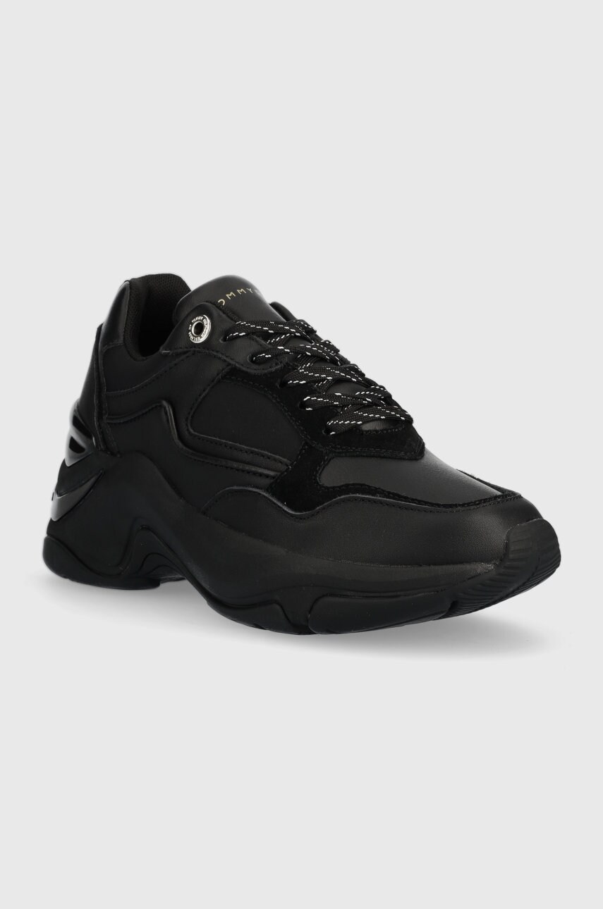 

Кроссовки Tommy Hilfiger Chunky Sneaker With Fur Insole цвет чёрный