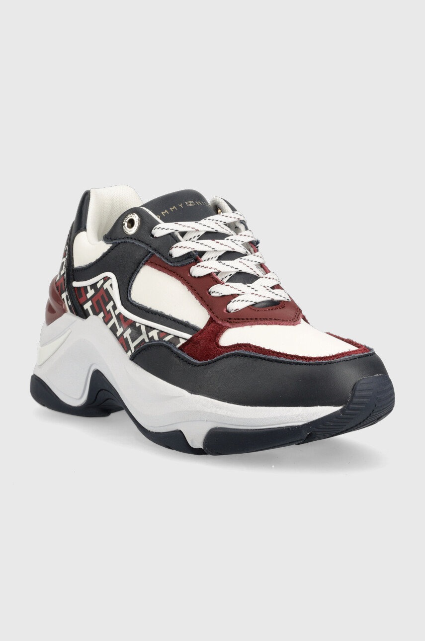 

Кросівки Tommy Hilfiger Chunky Sneaker Monogram колір синій