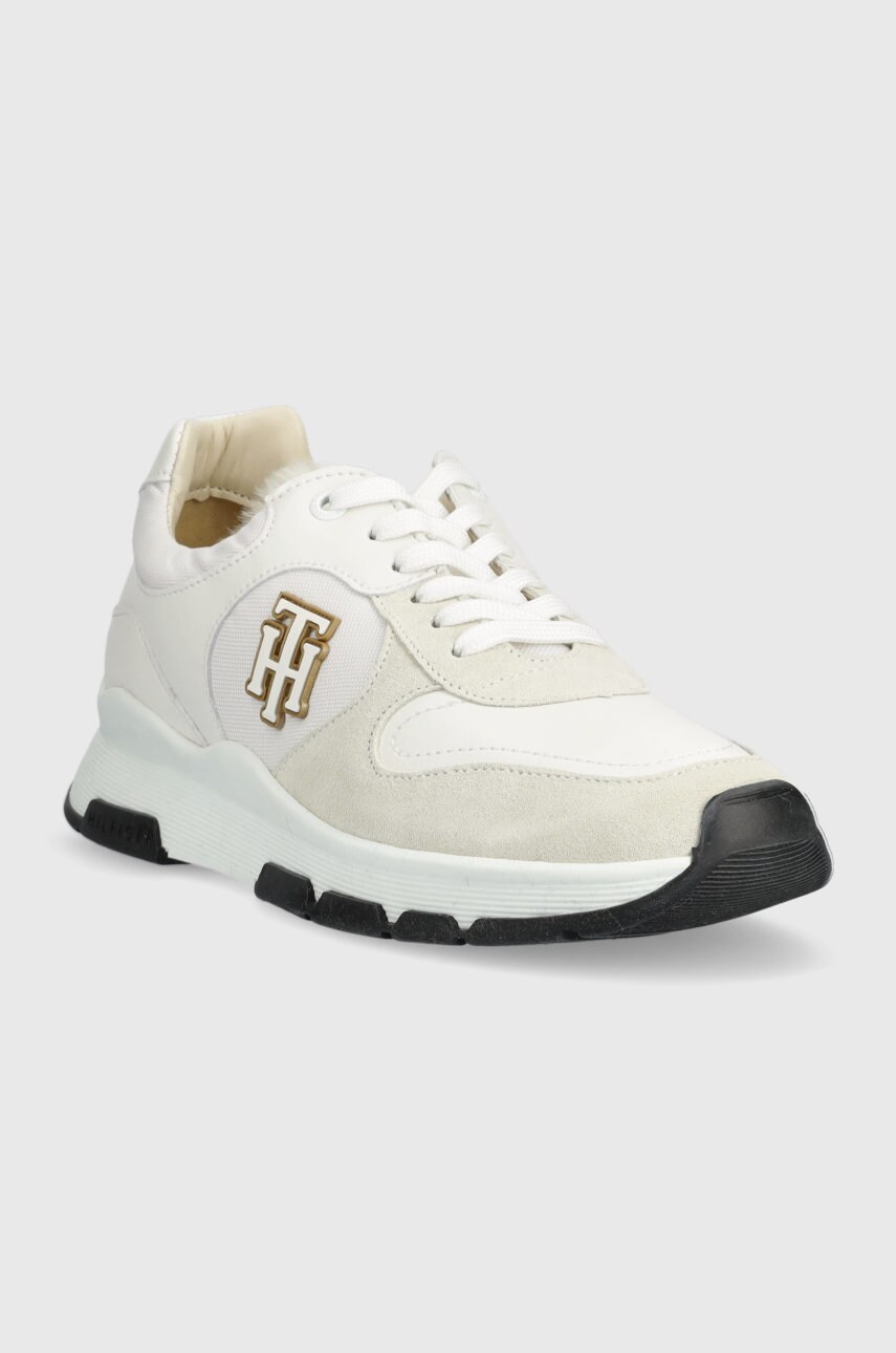 

Кроссовки Tommy Hilfiger Th Warmlined Runner Sneaker цвет белый