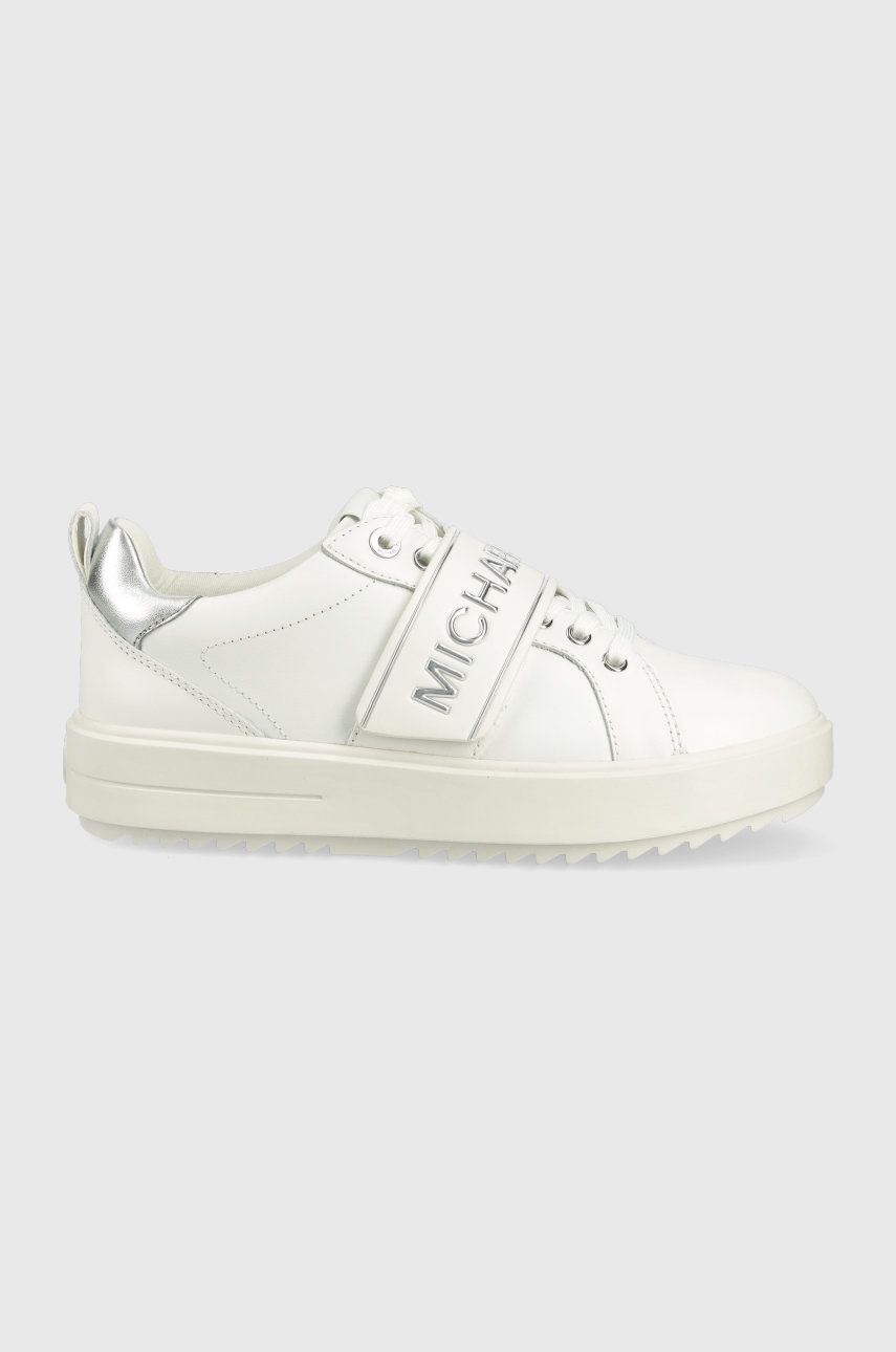 MICHAEL Michael Kors sneakers Emmet culoarea alb alb imagine noua