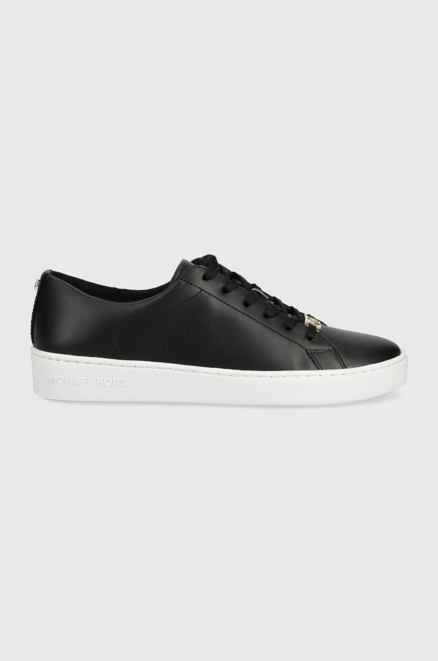 Michael Michael Kors Sneakers Din Piele Keaton Culoarea Negru