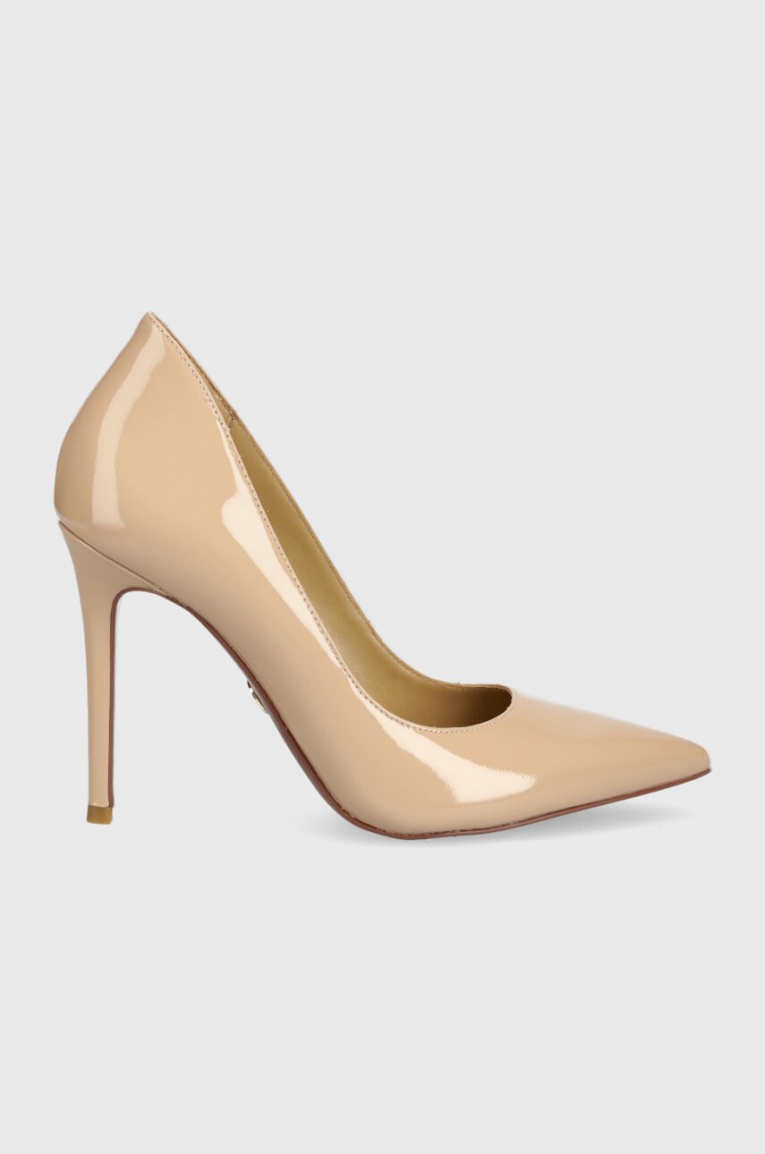 Michael michael kors stilettos de piele keke culoarea bej