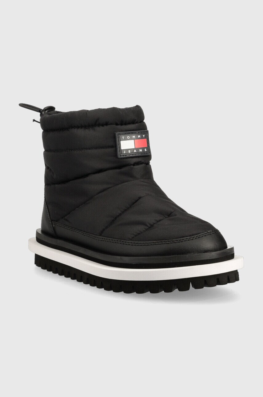 

Зимові чоботи Tommy Jeans Padded Tommy Jeans Wmns Boot колір чорний