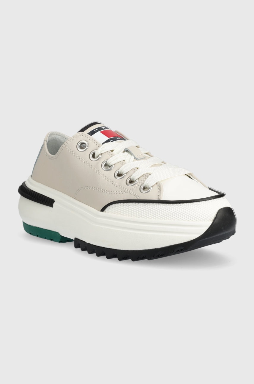 

Кеды Tommy Jeans Tommy Jeans Low Run Cleat цвет серый