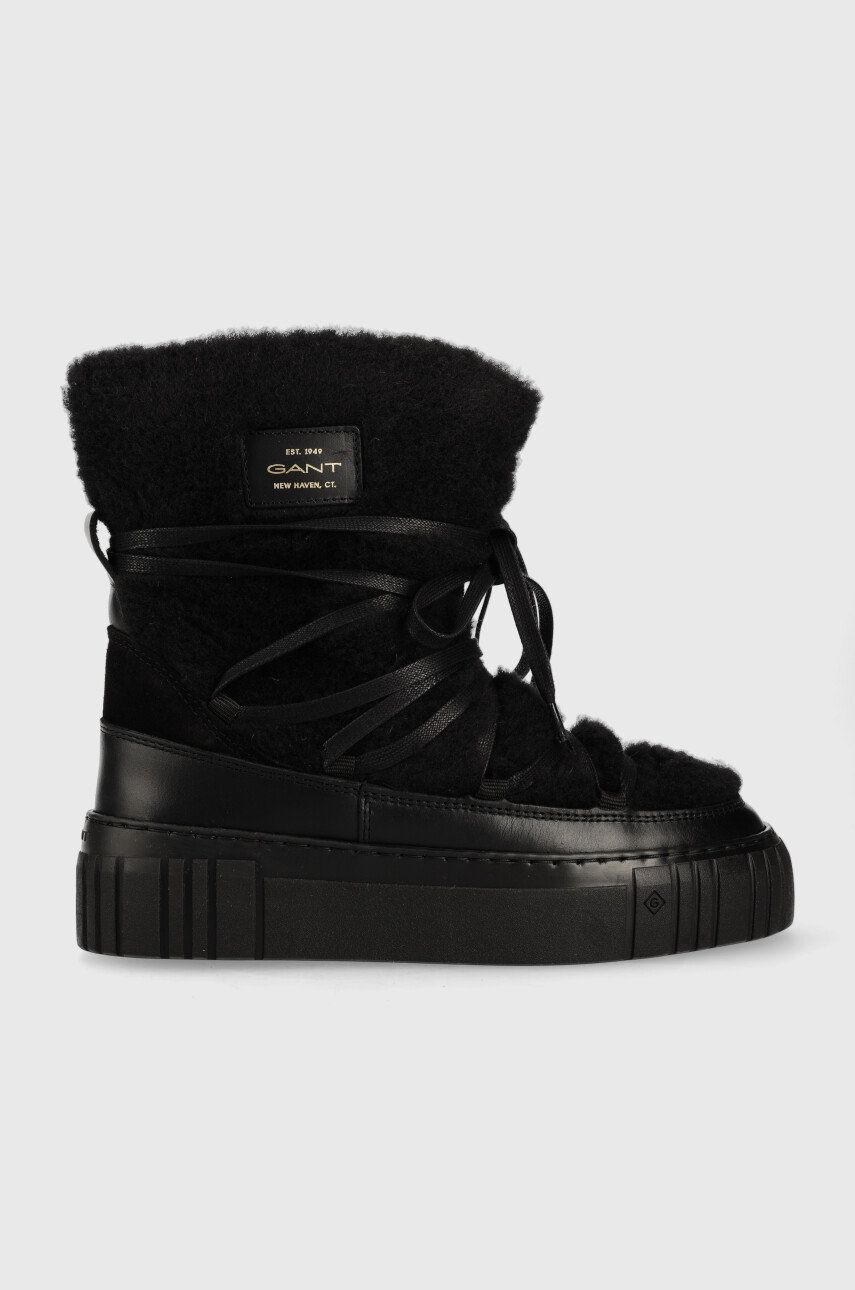 Gant cizme de iarna Snowmont culoarea negru