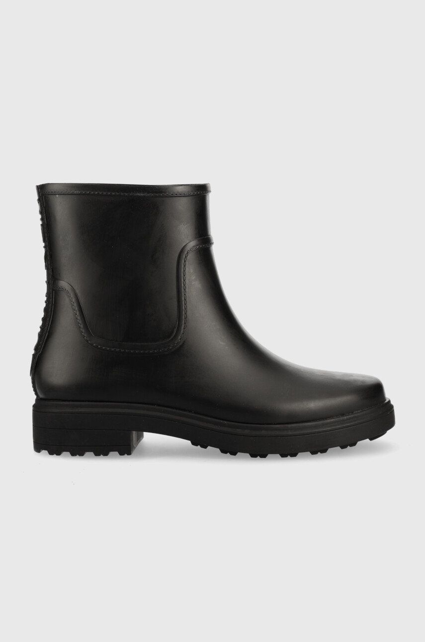 Levně Holínky Calvin Klein Rain Boot dámské, černá barva