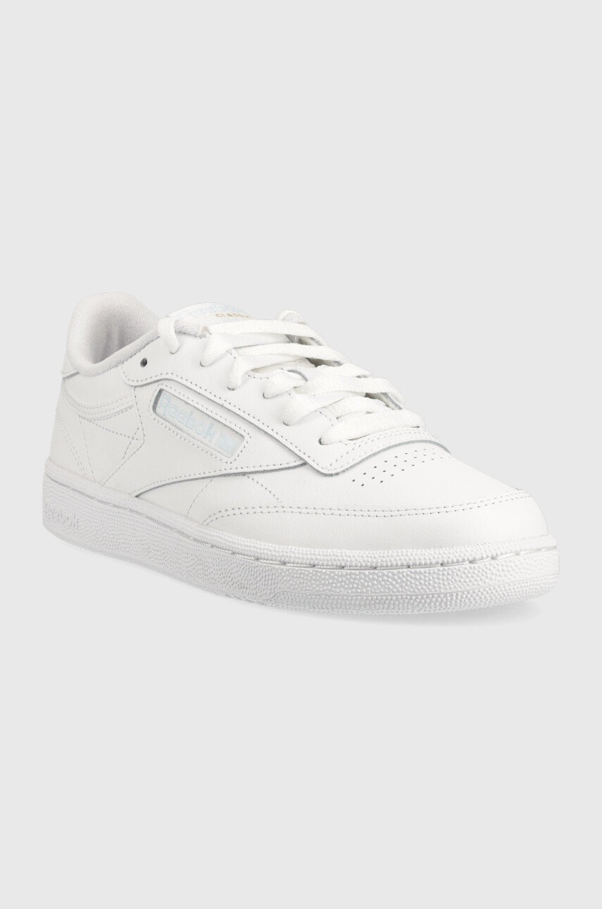 

Кожаные кроссовки Reebok Classic цвет белый