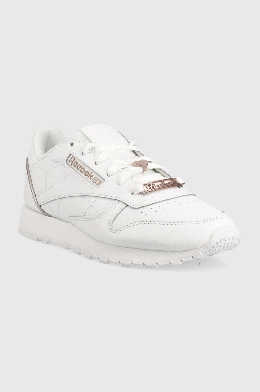 

Шкіряні кросівки Reebok Classic колір білий