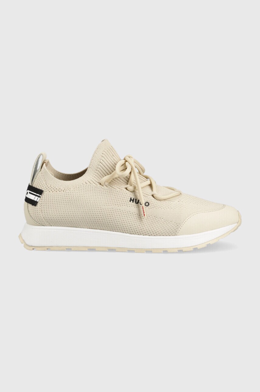 Hugo sneakers icelin runn culoarea bej