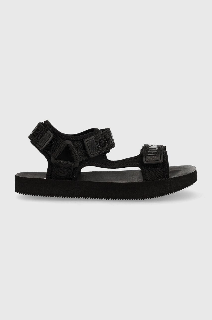 HUGO sandale Jens Sand femei, culoarea negru answear.ro imagine noua gjx.ro