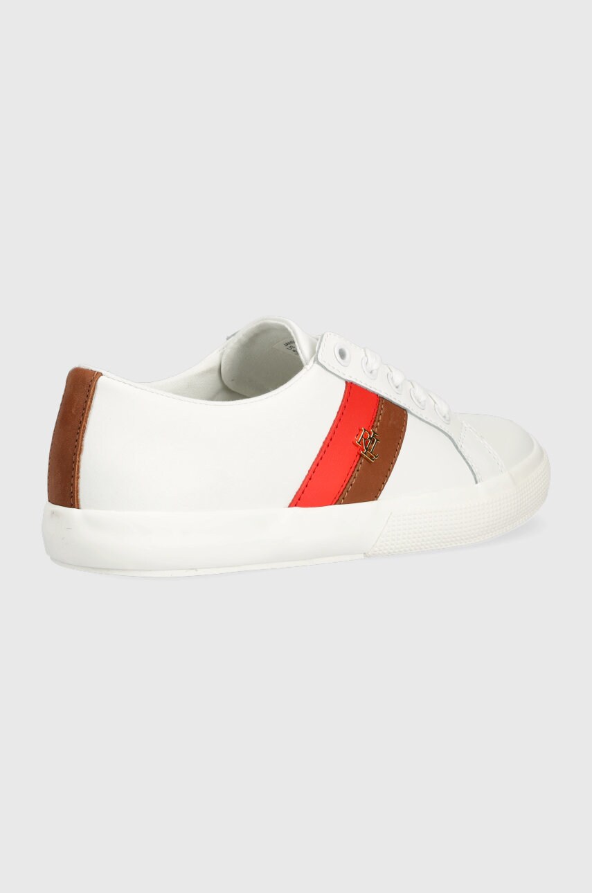 

Кожаные кроссовки Lauren Ralph Lauren Janson II цвет белый 802872496001