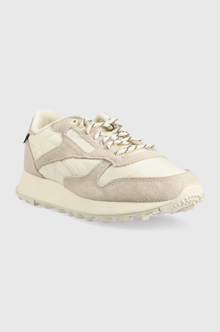 

Кроссовки Reebok Classic Classic Leather женские цвет бежевый