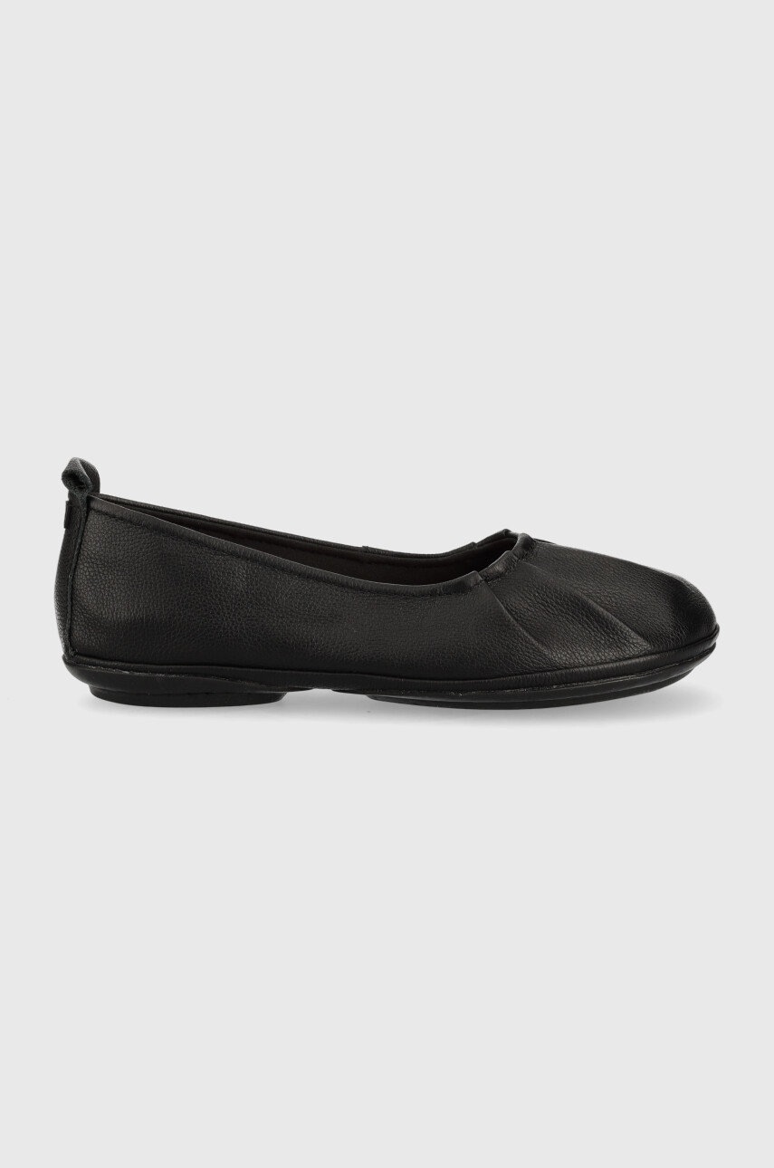 Camper balerini de piele right culoarea negru,