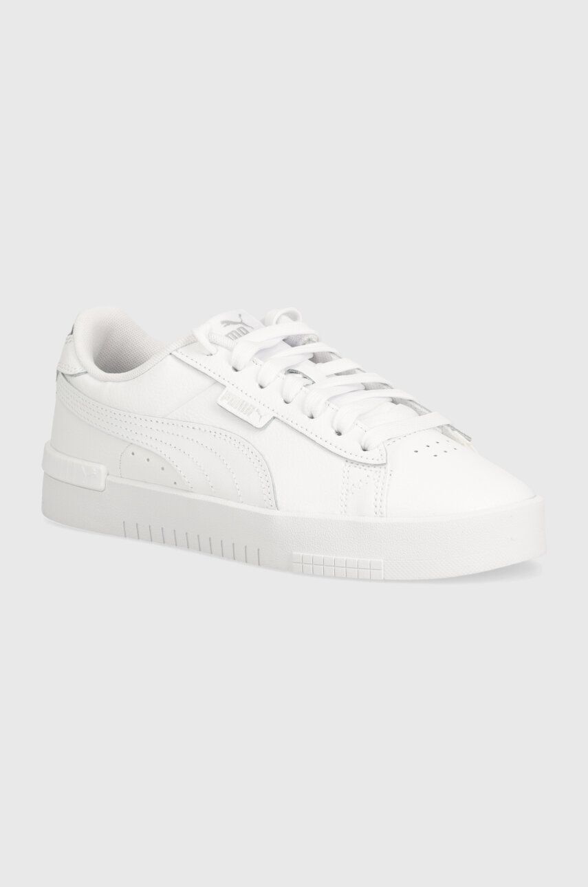 Puma sneakers din piele culoarea alb 386401