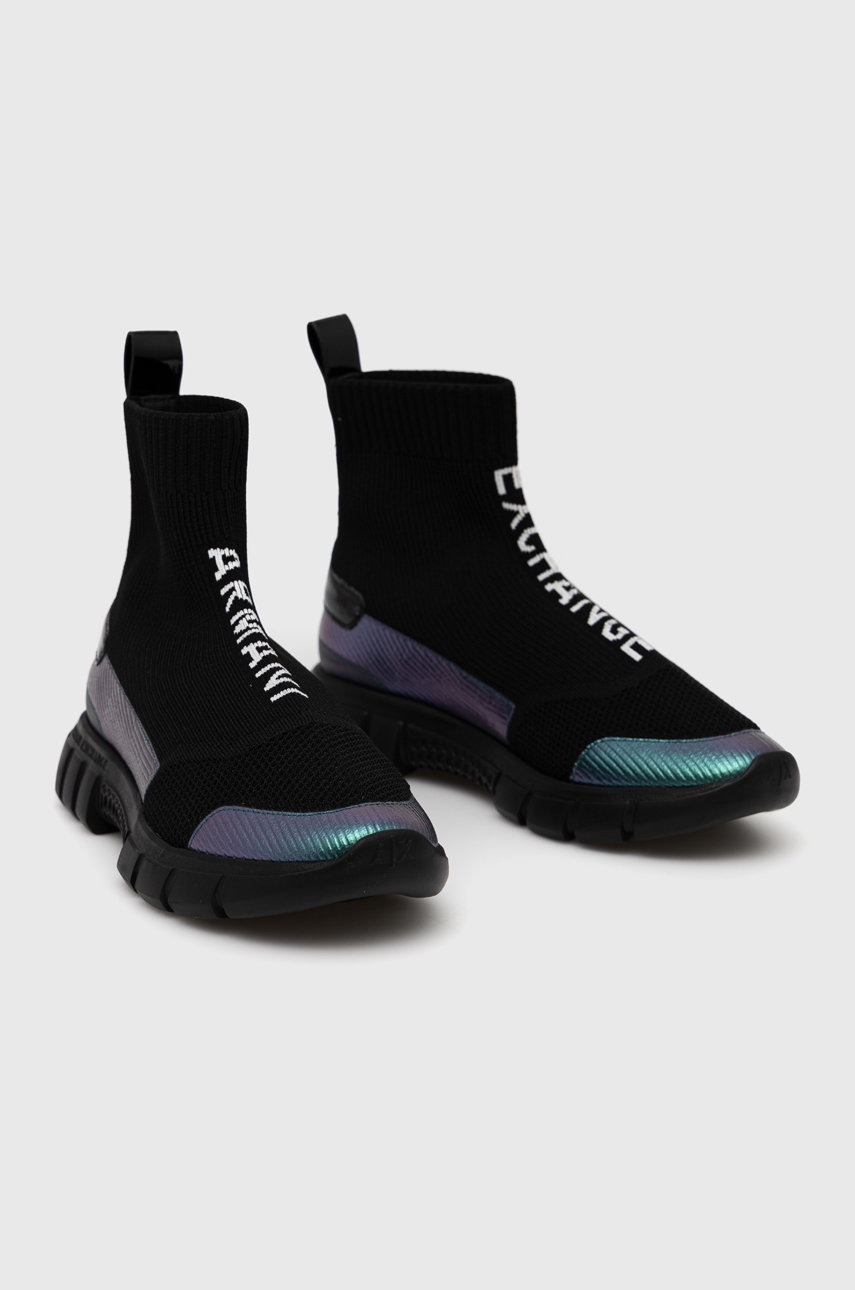 

Кроссовки Armani Exchange цвет чёрный