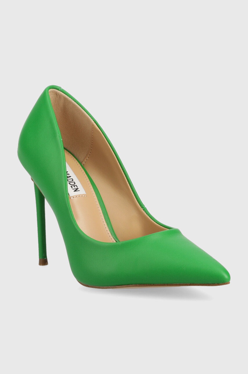 

Кожаные туфли Steve Madden Vala Heel цвет зелёный