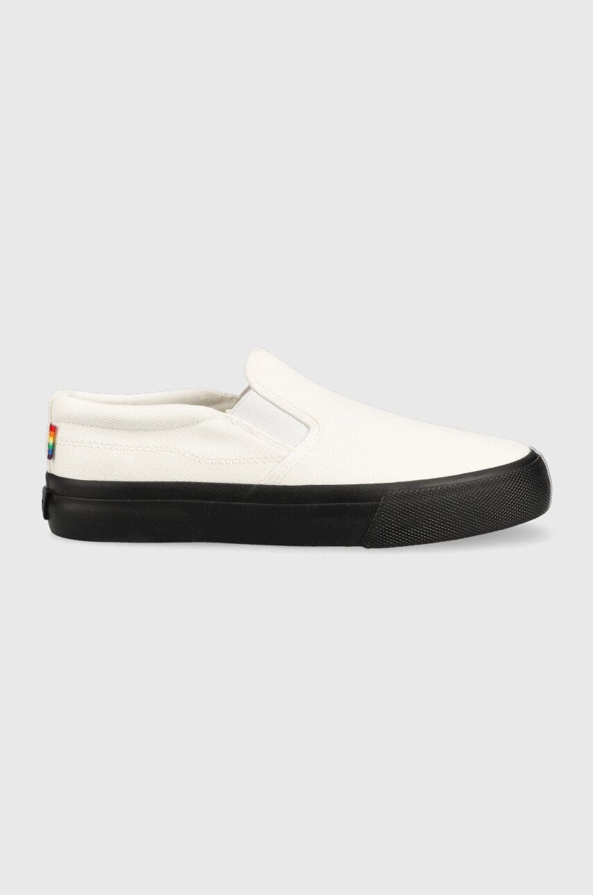 Levi's Tenisi Decon Slip On S Femei, Culoarea Alb