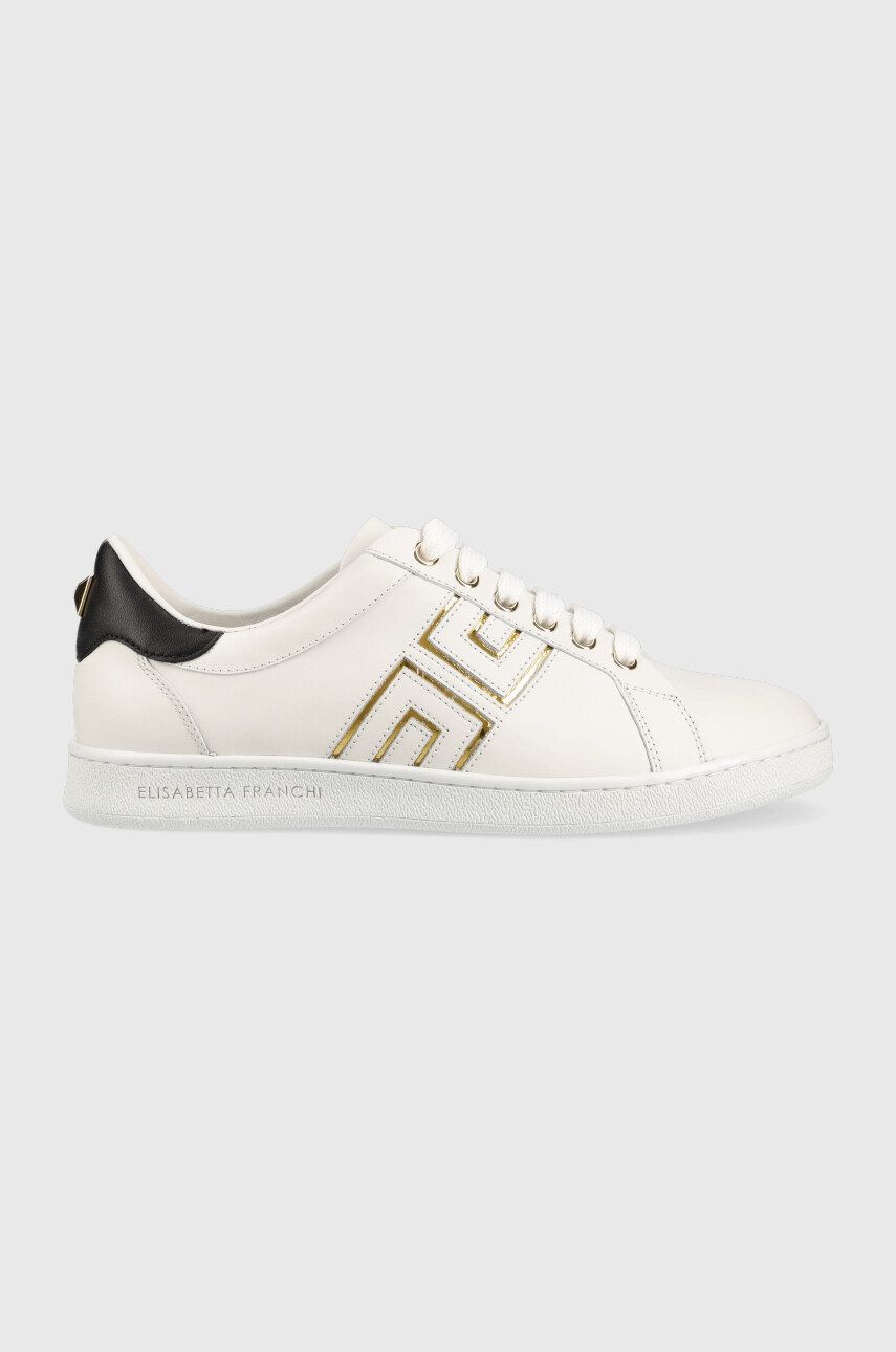 Elisabetta Franchi sneakers culoarea alb alb imagine noua