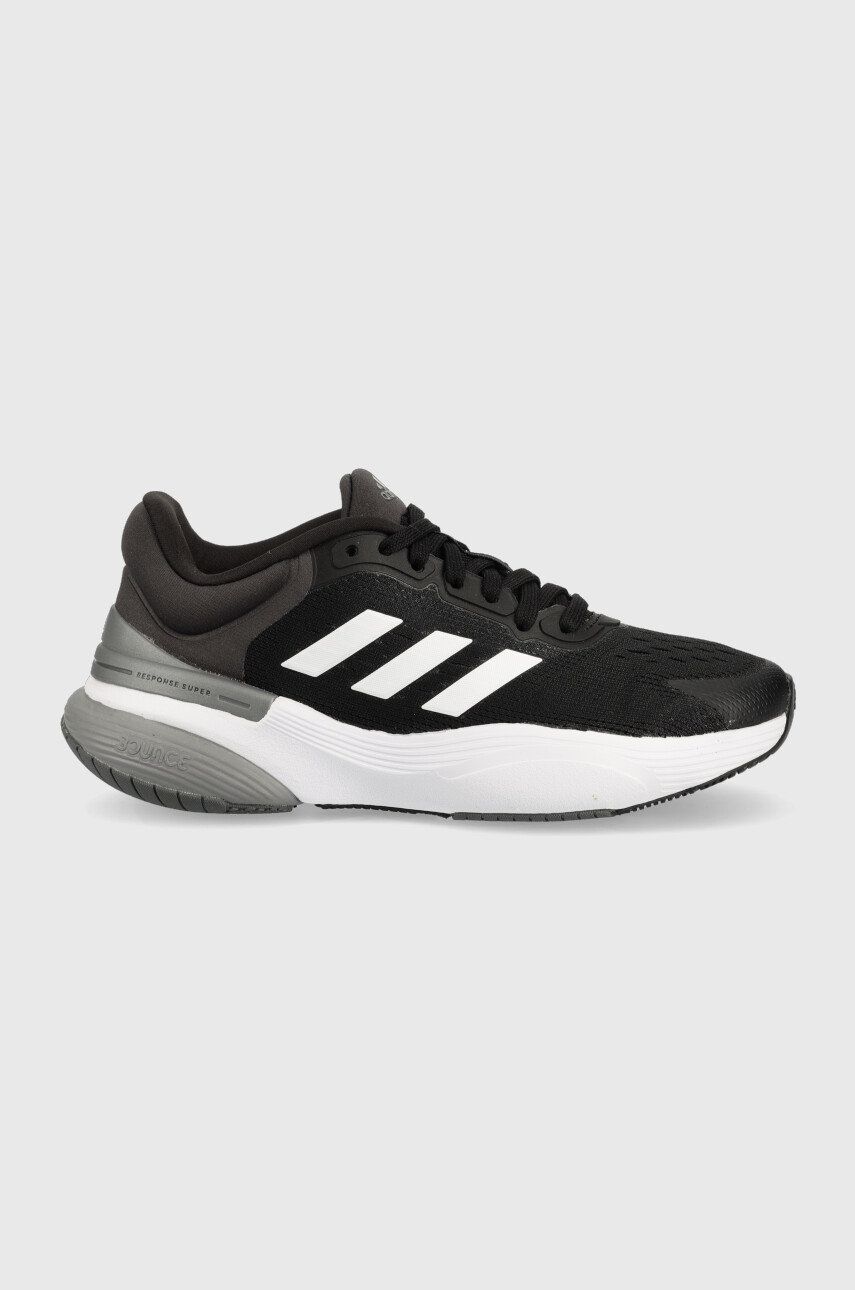 Běžecké boty adidas Response Super 3.0 černá barva - černá -  Svršek: Umělá hmota