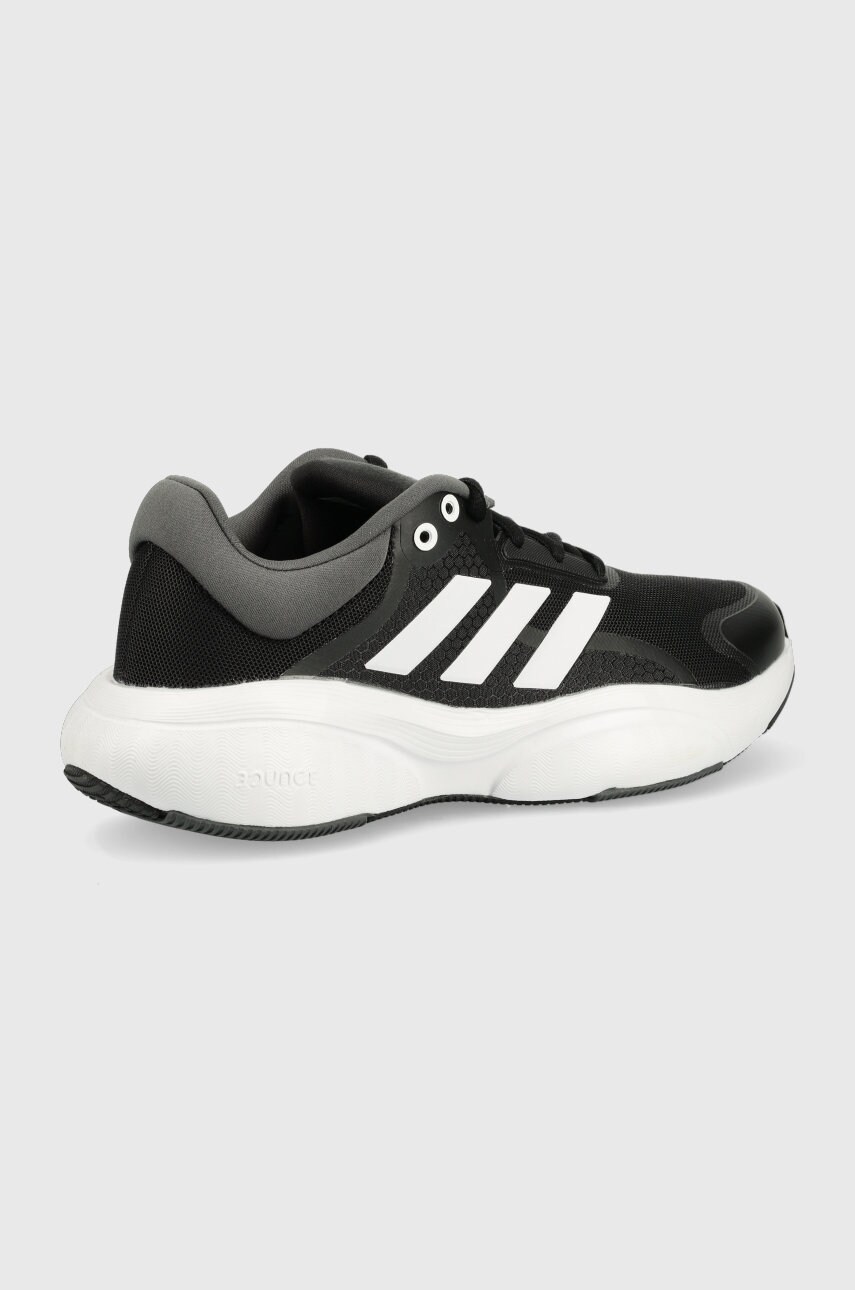 

Бігові кросівки adidas response колір чорний