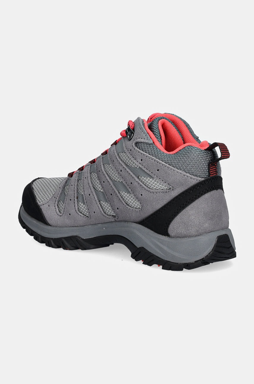 Παπούτσια Columbia Redmond III Mid χρώμα: γκρι φωτογραφία