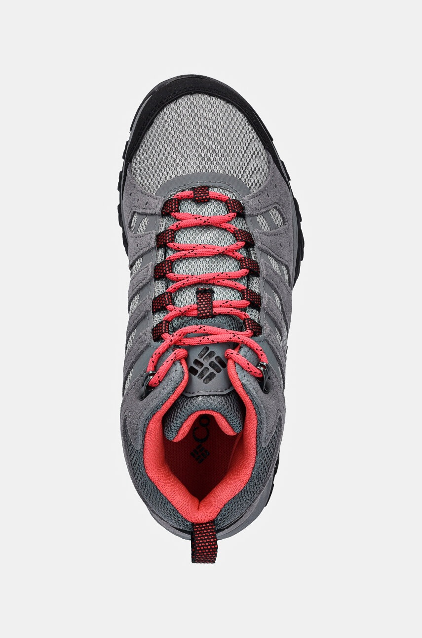 Παπούτσια Columbia Redmond III Mid χρώμα: γκρι φωτογραφία
