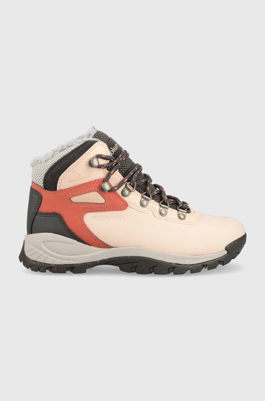 

Обувки Columbia Newton Ridge Plus Omni Heat в розово с изолация, Розов