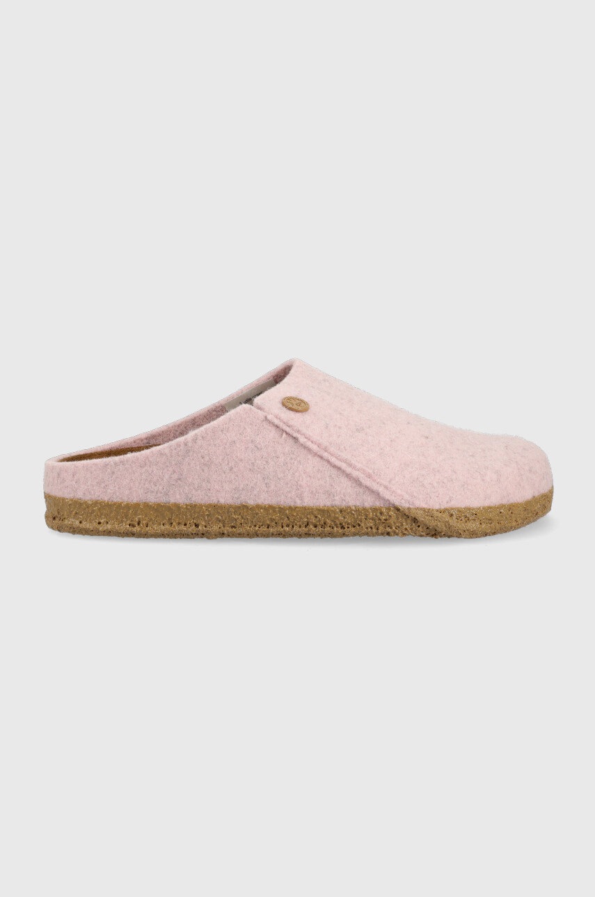 

Пантофи Birkenstock Zermatt Rivet в розово, Розов